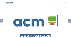 Desktop Screenshot of adssets.com